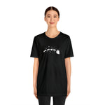 Load image into Gallery viewer, Santa&#39;s Sleigh cat t-shirt black
