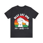 Load image into Gallery viewer, Cat dad t-shirt grey
