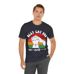 Load image into Gallery viewer, Cat dad shirt heather navy
