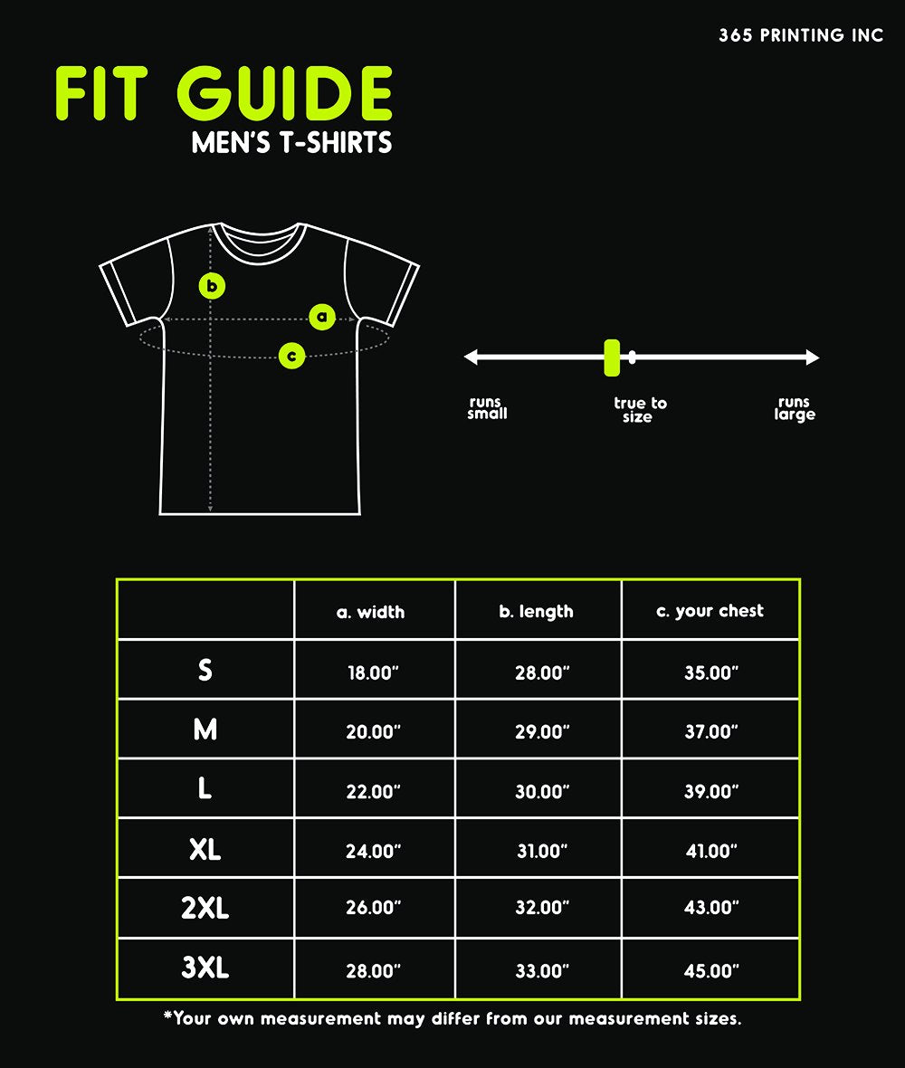 tshirt fit guide