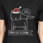Load image into Gallery viewer, Santa Cat t-shirt  detail
