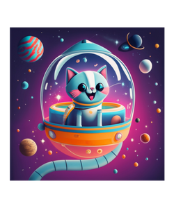 Working Cats: Astronaut cat!
