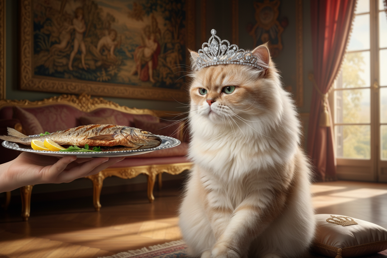 Is your cat spoiled?