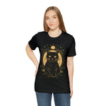 Load image into Gallery viewer, Cosmic Kitty t-shirt posed
