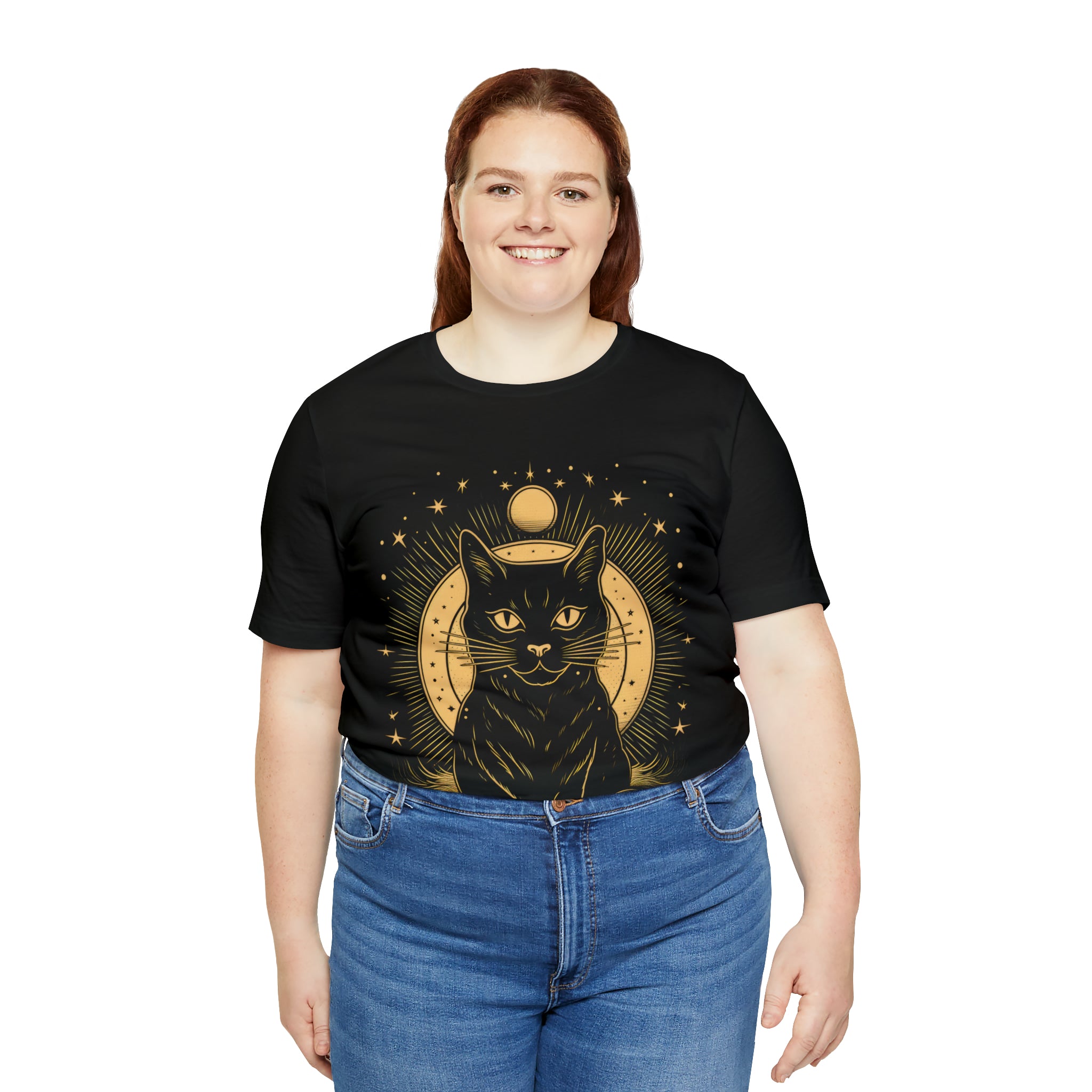 Cosmic kitty t-shirt plus