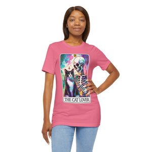 The cat lover tarot card cat t-shirt