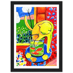 Load image into Gallery viewer, Cat with Red Fishes poster Henri Matisse
