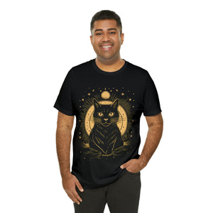 Cosmic Kitty t-shirt casual