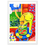 Load image into Gallery viewer, Cat with Red Fishes poster Henri Matisse
