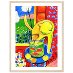 Load image into Gallery viewer, Cat with Red Fishes poster Henri Matisse framed
