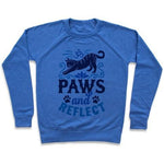 Load image into Gallery viewer, Paws and Reflect (Cat) Crewneck Sweatshirt
