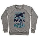 Load image into Gallery viewer, Paws and Reflect (Cat) Crewneck Sweatshirt
