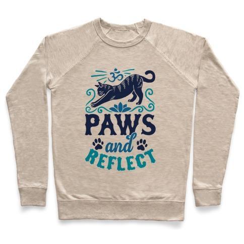 Paws and Reflect (Cat) Crewneck Sweatshirt