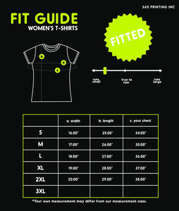 T-shirt fit guide