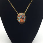 Load image into Gallery viewer, 3D Cat necklace hanging
