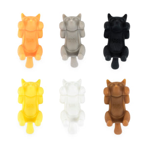 Paws Off™ Glass Markers (Set of 6) by TrueZoo.