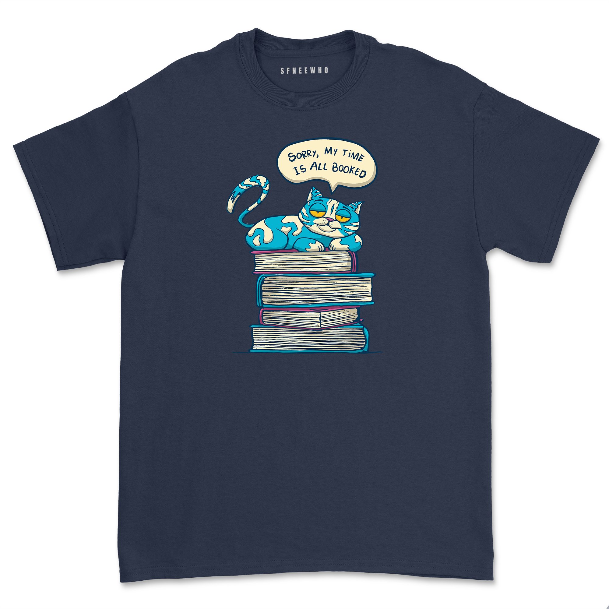 My time is booked cat tshirt photo