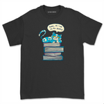 Load image into Gallery viewer, My Time is booked cat tshirt black
