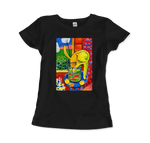Load image into Gallery viewer, Henri Matisse the Cat With Red Fishes 1914 Artwork T-Shirt fitted
