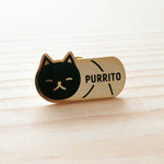 Load image into Gallery viewer, Purrito pin  - 3 options.
