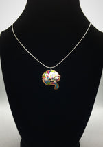 Load image into Gallery viewer, Colorful cat necklace hanging
