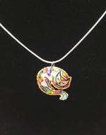 Load image into Gallery viewer, Sleeping cat necklace
