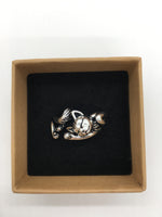 Load image into Gallery viewer, silver cute cat ring boxed
