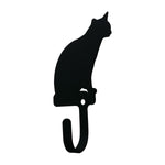 Load image into Gallery viewer, Wall hook - cat sitting.

