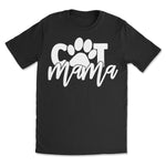 Load image into Gallery viewer, Cat mama shirt black
