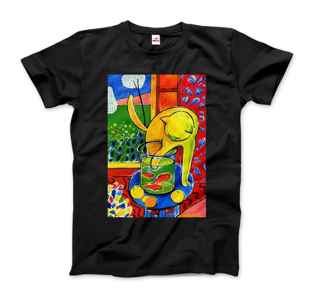Henri Matisse the Cat With Red Fishes 1914 Artwork T-Shirt